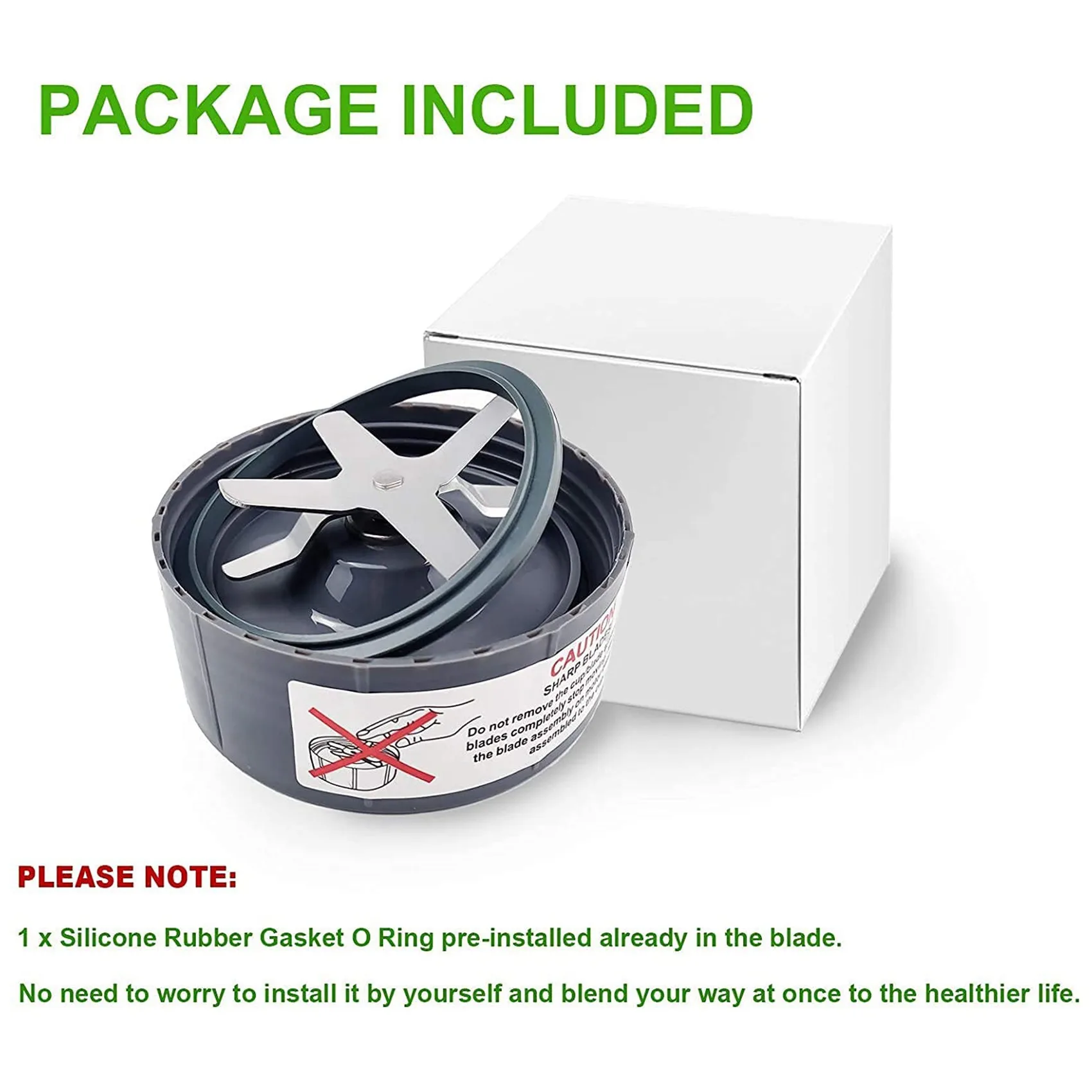 Лезвие экстрактора подходящее для NutriBullet 600 Вт/Pro 900 Вт серия экстракторных лезвий