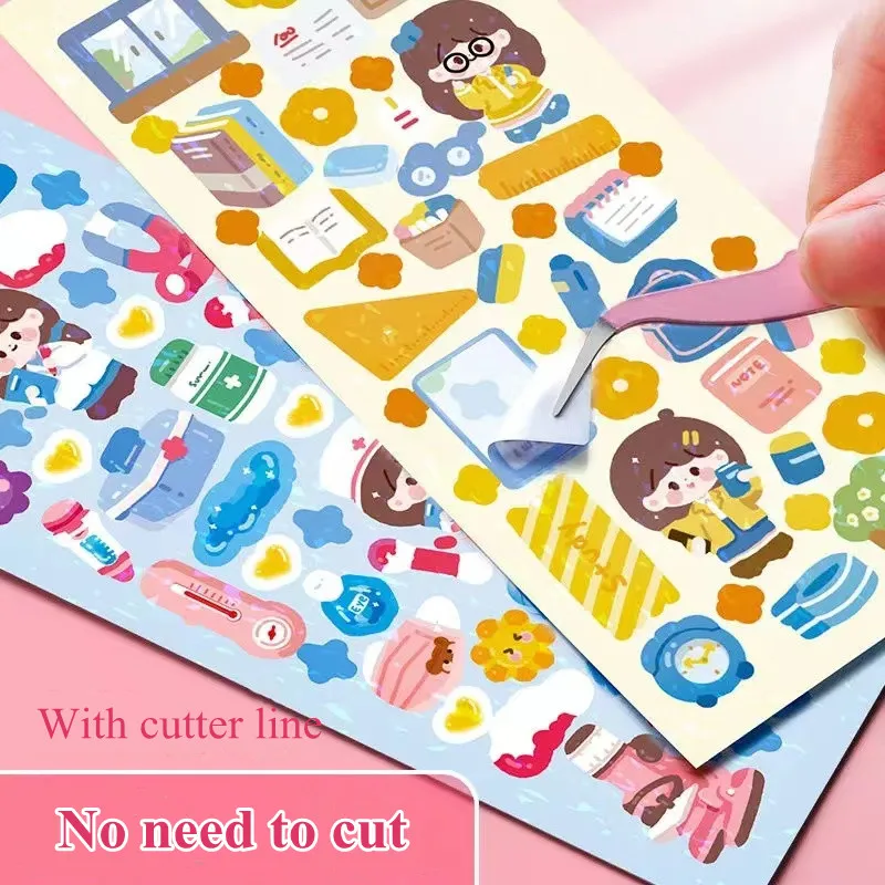 12 шт./комплект декоративные наклейки для телефона