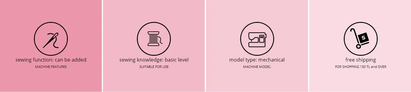 

SINGER 2273 Tradition Sewing Machine Overlock Stitch One-step Button Buttonhole 23 Stitch Patterns Automatic Threading EU Plug