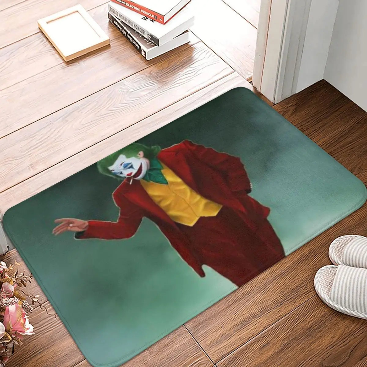 

Joker Beautiful Story Bath Door Mat Rug Carpet Decor Entrance Living Room Home Kitchen Bathroom Washable Dancing Bathmat Doormat