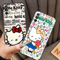 hello kitty cartoon kawaii phone cases for xiaomi redmi poco x3 gt x3 pro m3 poco m3 pro x3 nfc x3 mi 11 mi 11 lite carcasa