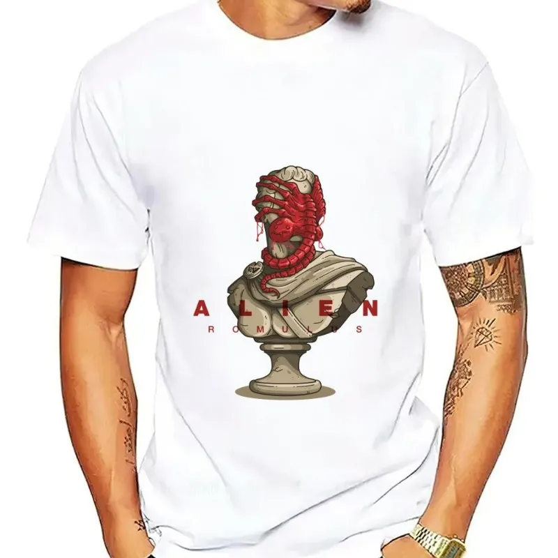 Горячая пленка Alien Romulus футболка мужская пара комбинированная женская одежда с