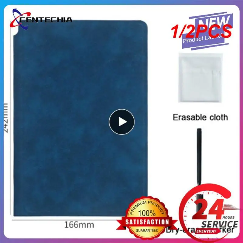 

1/2 шт., стильная многоразовая кожаная доска-планировщик