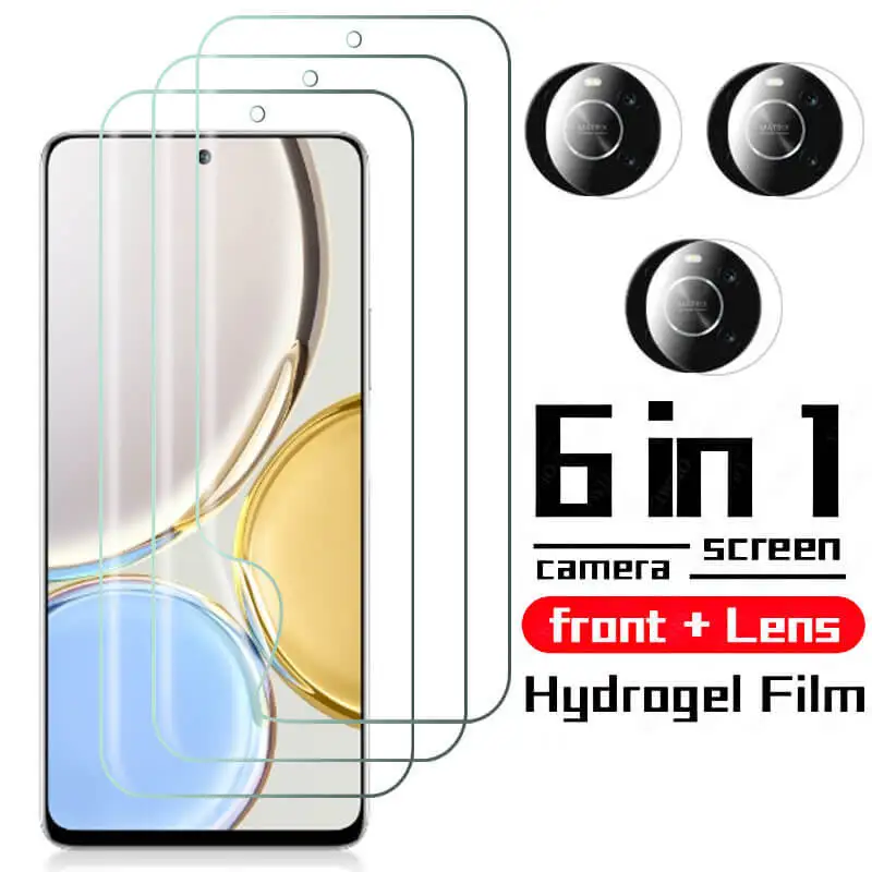 

Гидрогелевая пленка для Huawei Honor X9, защита экрана, стекло для задней камеры Xonor X9 5G X8 50 Lite 50 Light Honorx9, защитное стекло