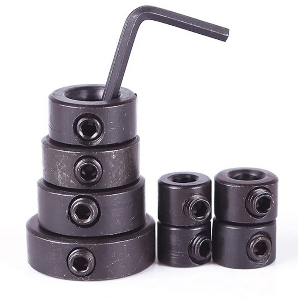 

3-16mm Woodworking Drill Locator Drill Bit Depth Stop Collars Ring Positioner Drill Locator Woodworking Tools Drill Bit Wrench