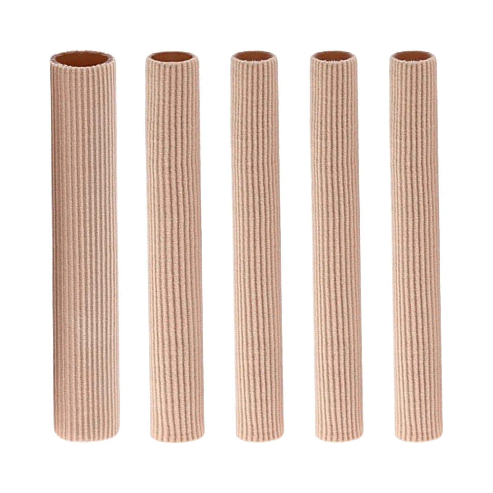 

5pcs Cushion Sleeves Soft Gel Protective 3 Sizes Cuttable Separator Corn Pad Blisters Foot Care Pedicure Tool Fingers Toe Tube
