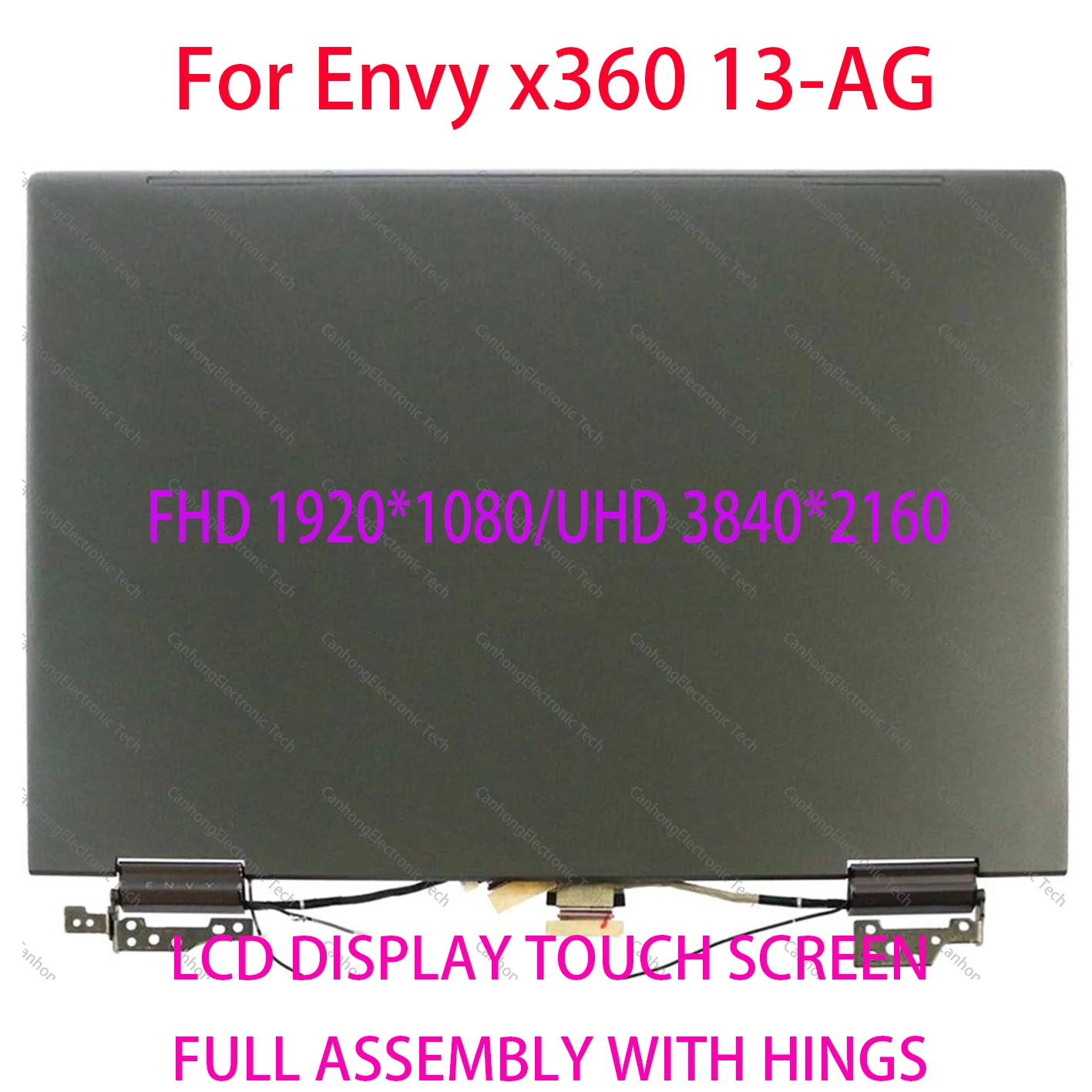 

13.3-Inch Replacement For HP ENVY X360 13-AG 13M-AG 13-ag0006la LCD Touch Screen Complete Assembly 1920*1080 FHD UHD