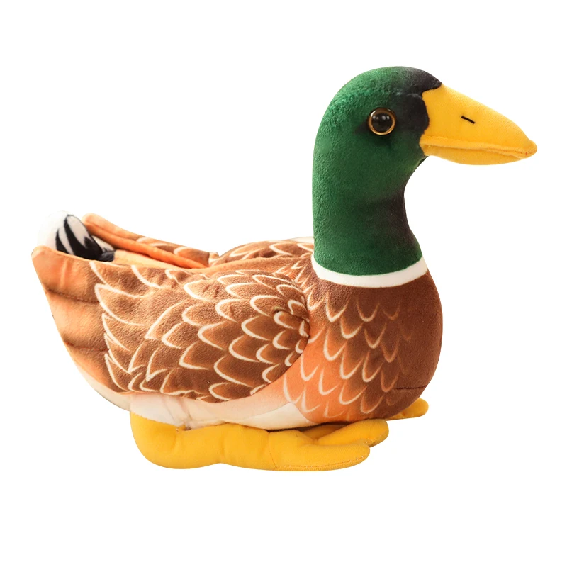 

Nice Cute Duck Plush Toy Stuffed Animals Soft Doll Simulation Brown Ducks Plushie Kids Gift Girl Christmas