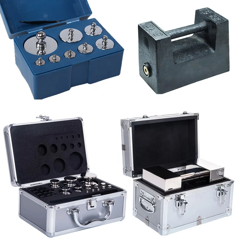 

E1 E2 F1 F2 M1 Class 1mg-500g 2kg 20kg lab balance scale standard set stainless steel test calibration weights