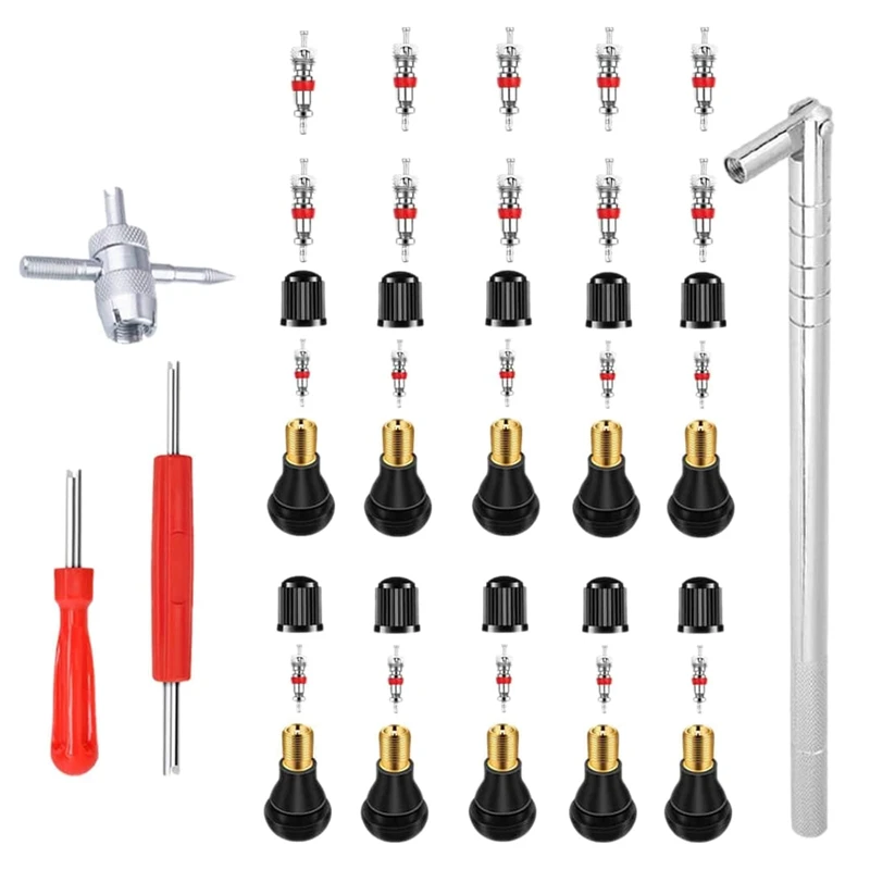 

Tyre Repair Kit Valve Stem Removal Tool Valve Cores, Way, Valve Core Remover Tool, Tire Repair Valve Tool Auto Parts