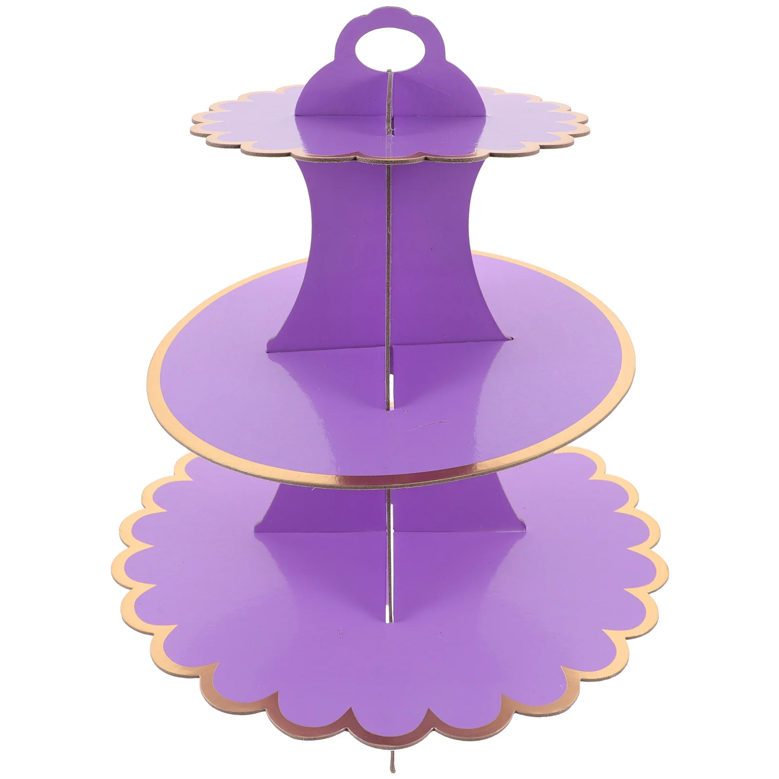 Тройное блюдо трехъярусная подставка для торта полки дисплея 3-уровневый