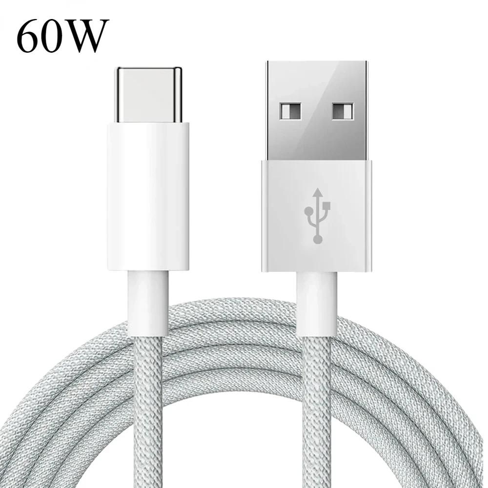 Кабель EOENKK USB Type-C для быстрой зарядки Подходит Samsung Xiaomi LG OPPO VIVO iPhone 15 MacBook Pro IPad