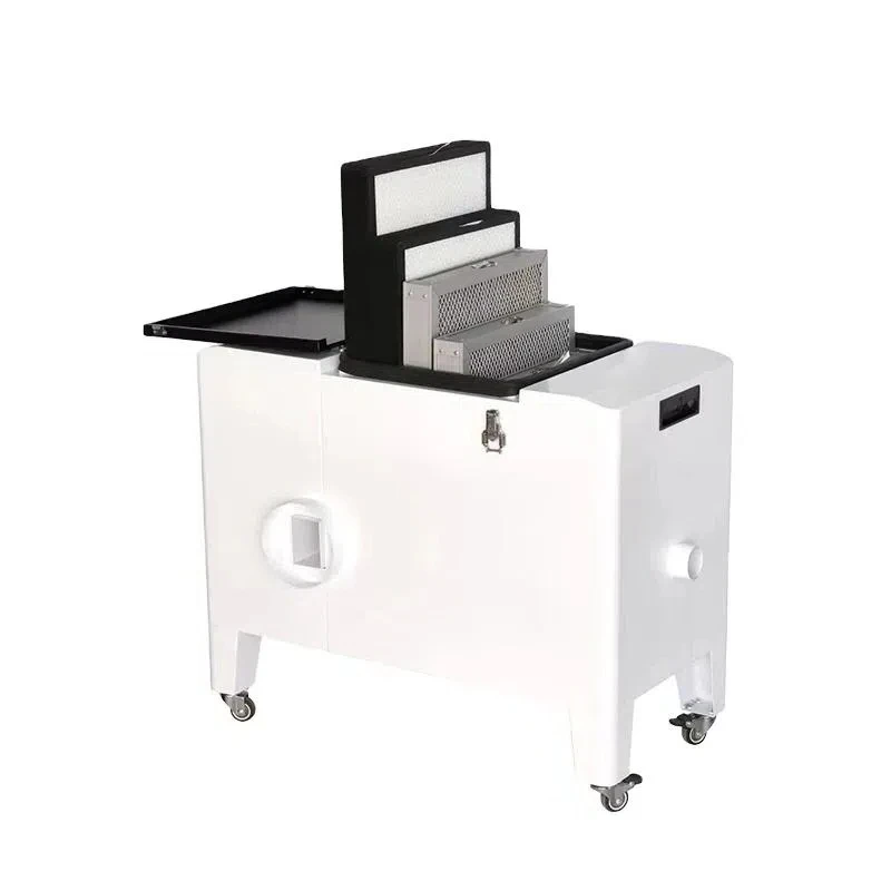 Мощный всасывающий очиститель воздуха с белыми чернилами воздушный фильтр для