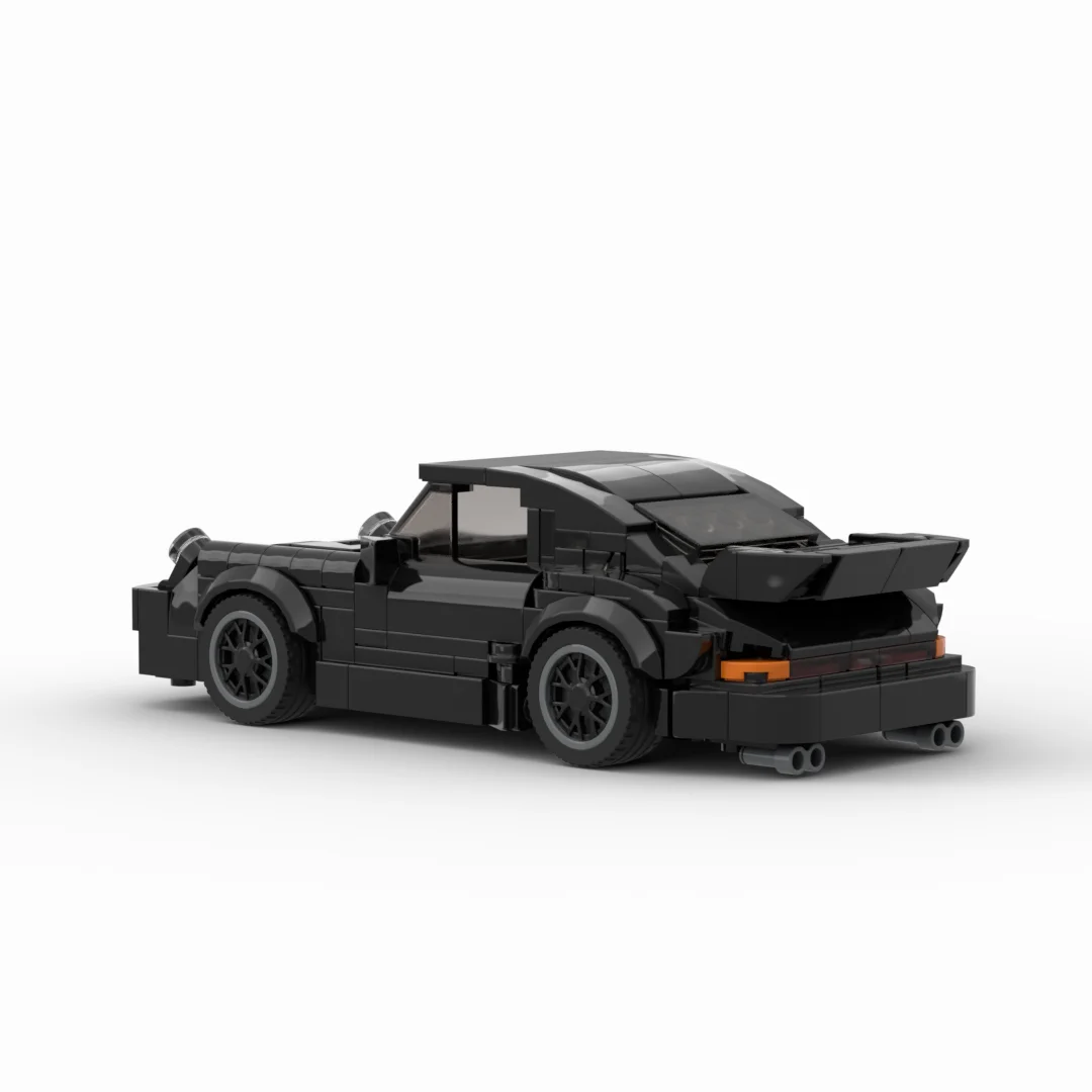 Bird (930) MOC-Black Turbo гоночный спортивный автомобиль скоростной чемпион гонщик
