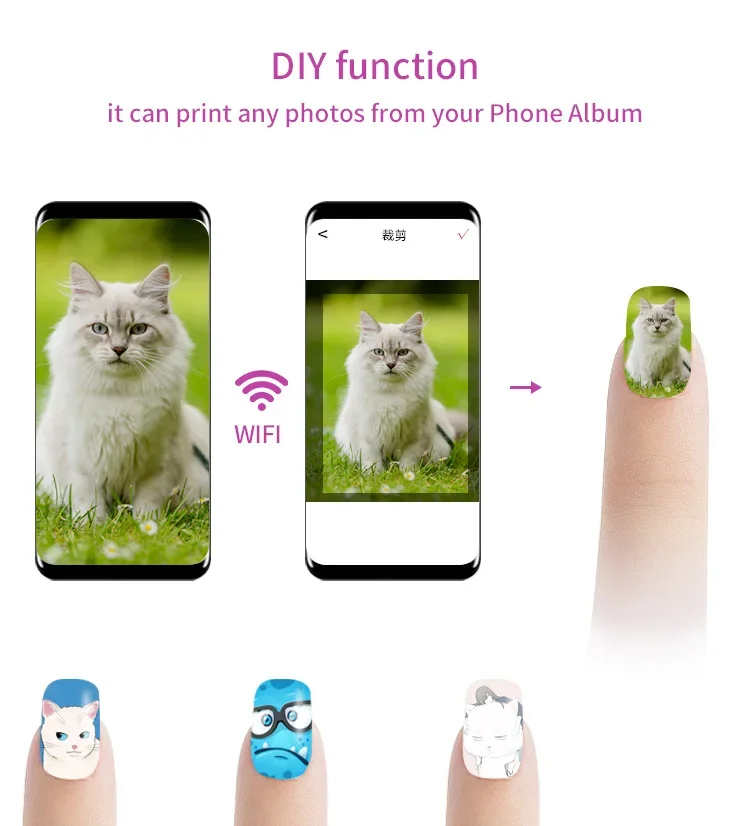 Фото Лак для ногтей Digital 3D Nail Art, машина для дизайна ногтей №3