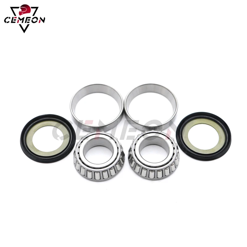 

For Dyna Super Glide EFI FXDI Custom FXDC EFI FXDI FXD Sport EFI FXDXI Motorcycle Steering Bearing Pressure Ball Wave Disc Kit