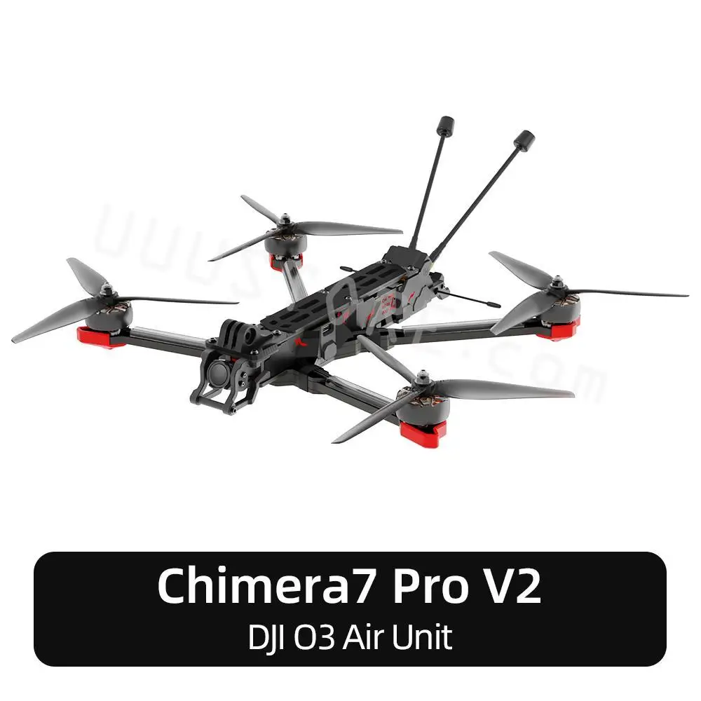

iFlight Chimera7 Pro V2 HD 7.5inch 6S LR BNF with BLITZ F7 55A Stack / DJI O3 Air Unit / XING2 2809 1250KV motor / GPS for FPV