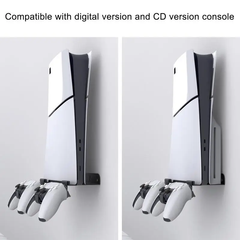 Универсальный настенный держатель для PS5 тонкий кронштейн игровой консоли