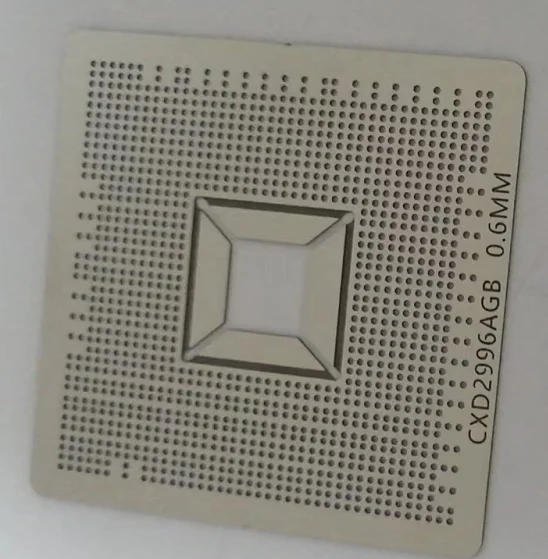 

Трафарет BGA для реболлинга CXD2996GB CXD2996AGB CXD2996BGB CXD2996CGB CXD2996