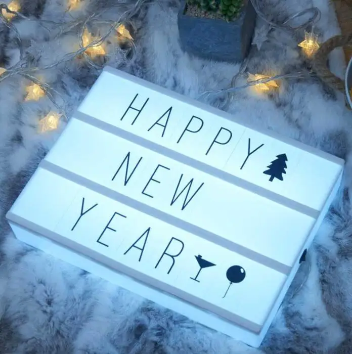 

Letter light box led small night light and decorative light