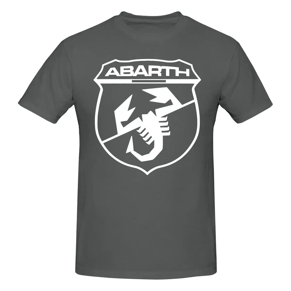 Мужская футболка Funny Abarth Топы с принтом свободные и облегающие женские футболки