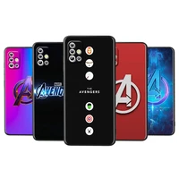 fighting marvel heroes cool for samsung galaxy a52s a72 a71 a52 a51 a12 a32 a21s 4g 5g funda soft black phone case coque cover