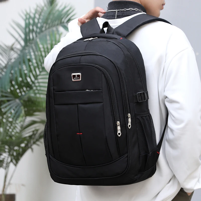 2023 Backpack Fashion Men Backpack Computer Business Shoulder Bags Male Travel Leisure Student Laptop Backpack School Bags Boy