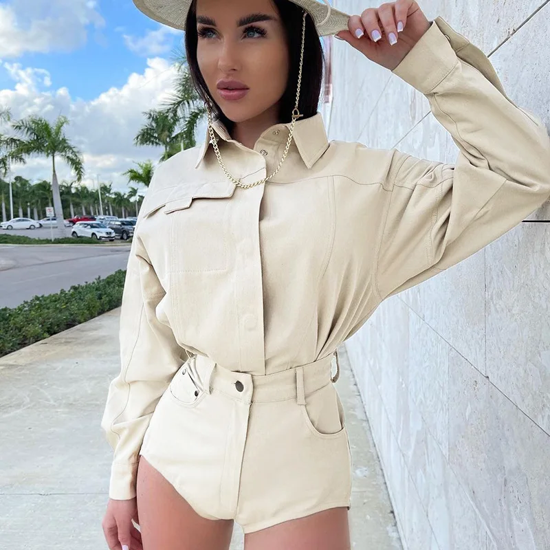 

Wepbel 2022 Summer Shorts Women Solid Color Casual Sexy Slim Fit Solid Color Short Pants High Waisted Shorts Clubwear Shorts