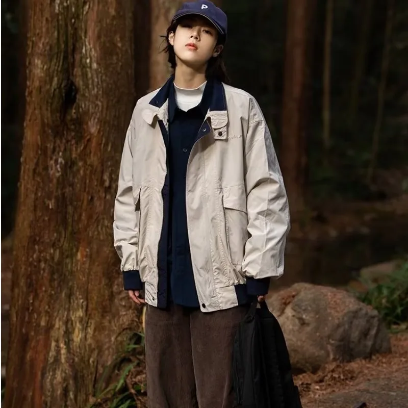 

new 2022 oversized Men's outdoor Jacket Baggy Streetwear Fashion Casual Coats outerwear wholesale 81115