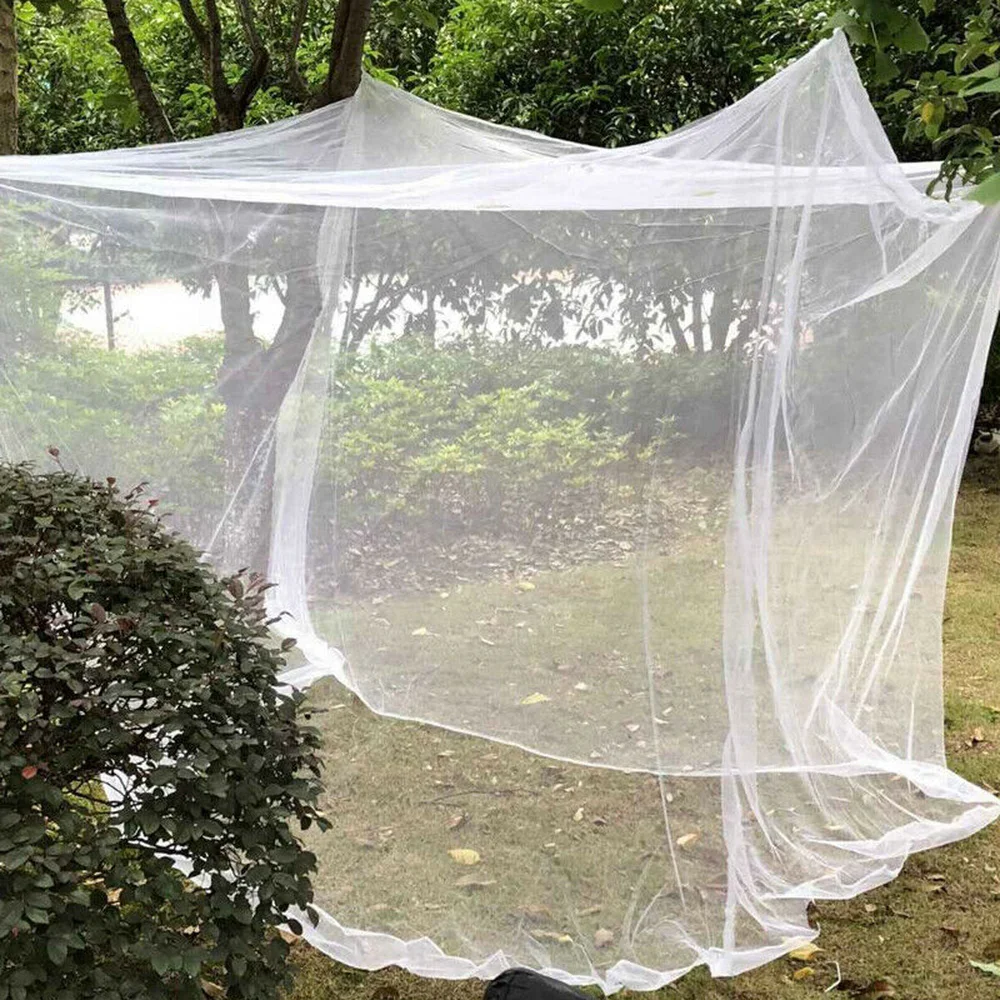 Large White Camping Mosquito Net Indoor Outdoor Storage Bag Insect Tent Mosquito Net Indoor Outdoor Storage Bag Insect Tent