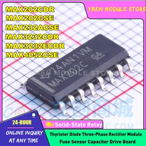 10PCS/LOT MAX202CDR MAX202CSE MAX232ACSE MAX3232CDR MAX3232ECDR MAX4052CSE SOP16 NEW ORIGINAL RS232 CHIPS IN STOCK
