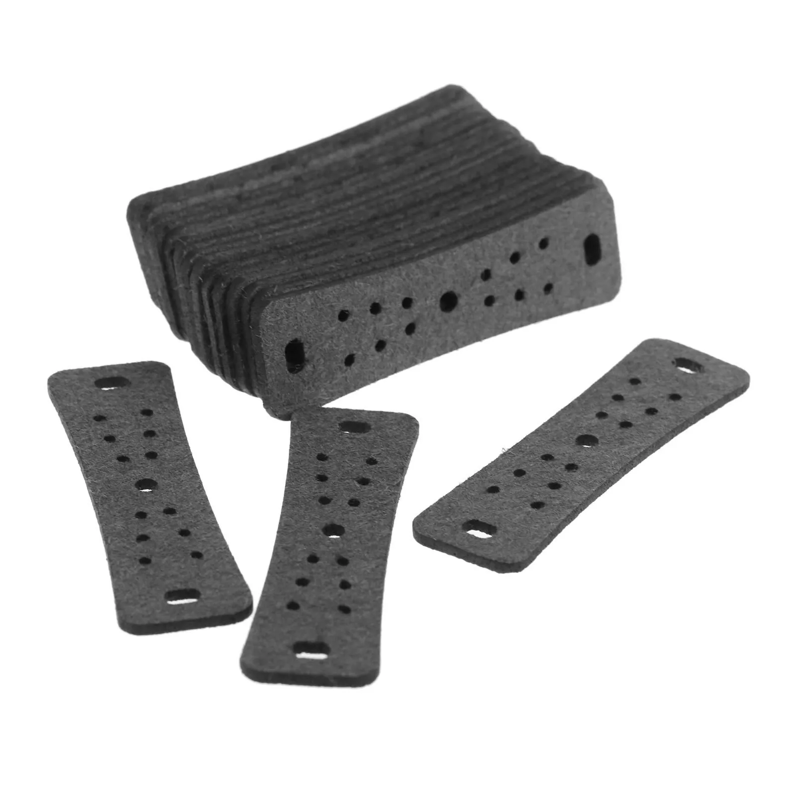 

20 шт./партия, Нескользящие карманы для рогатки, 70x17x20 мм