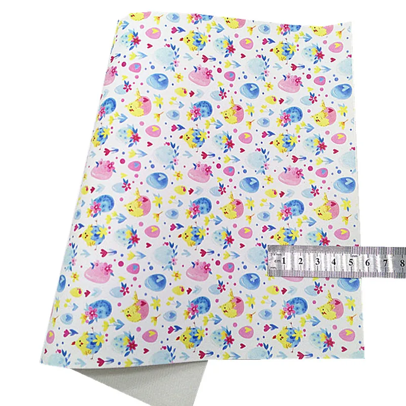 Белые объемные блестящие кожаные сердца пасхальные яйца печатные синтетические