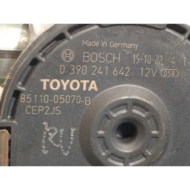 Мотор передней очистки/8511005070B/0390241642/8501005080K / 6286469 для TOYOTA AVENSIS TOURING SPORTS ADVANCE |