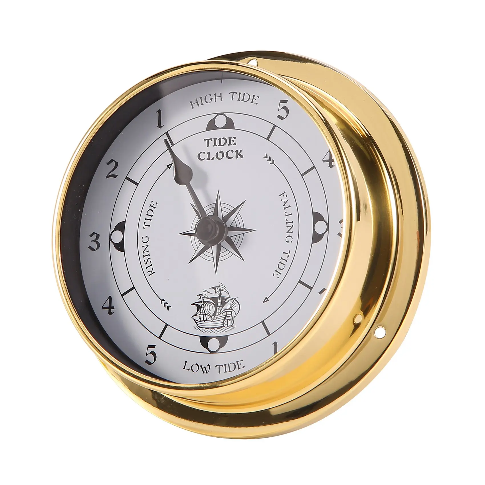 Приливные часы настенный тестер с медной оболочкой для метеостанции настенная