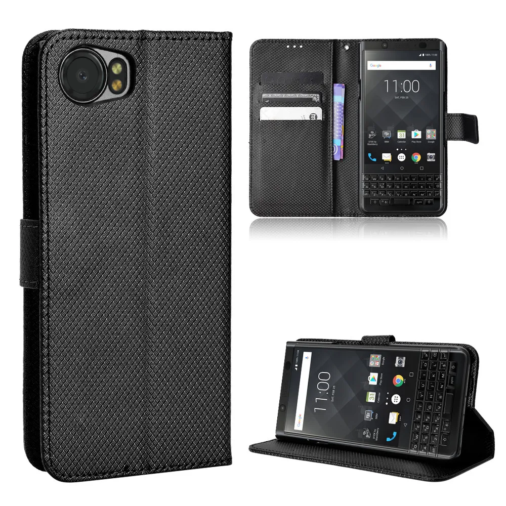 Leather Case Protect Cover For BlackBerry Keyone DTEK70 Flip Stand Wallet Card Phone Coque |