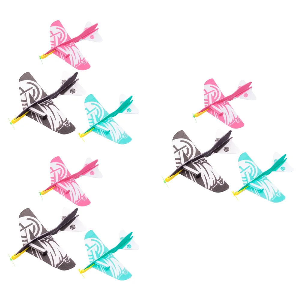 

9PCS 360 Assembled Plane Small Plane Splicing Toys for Dorm Kids Home