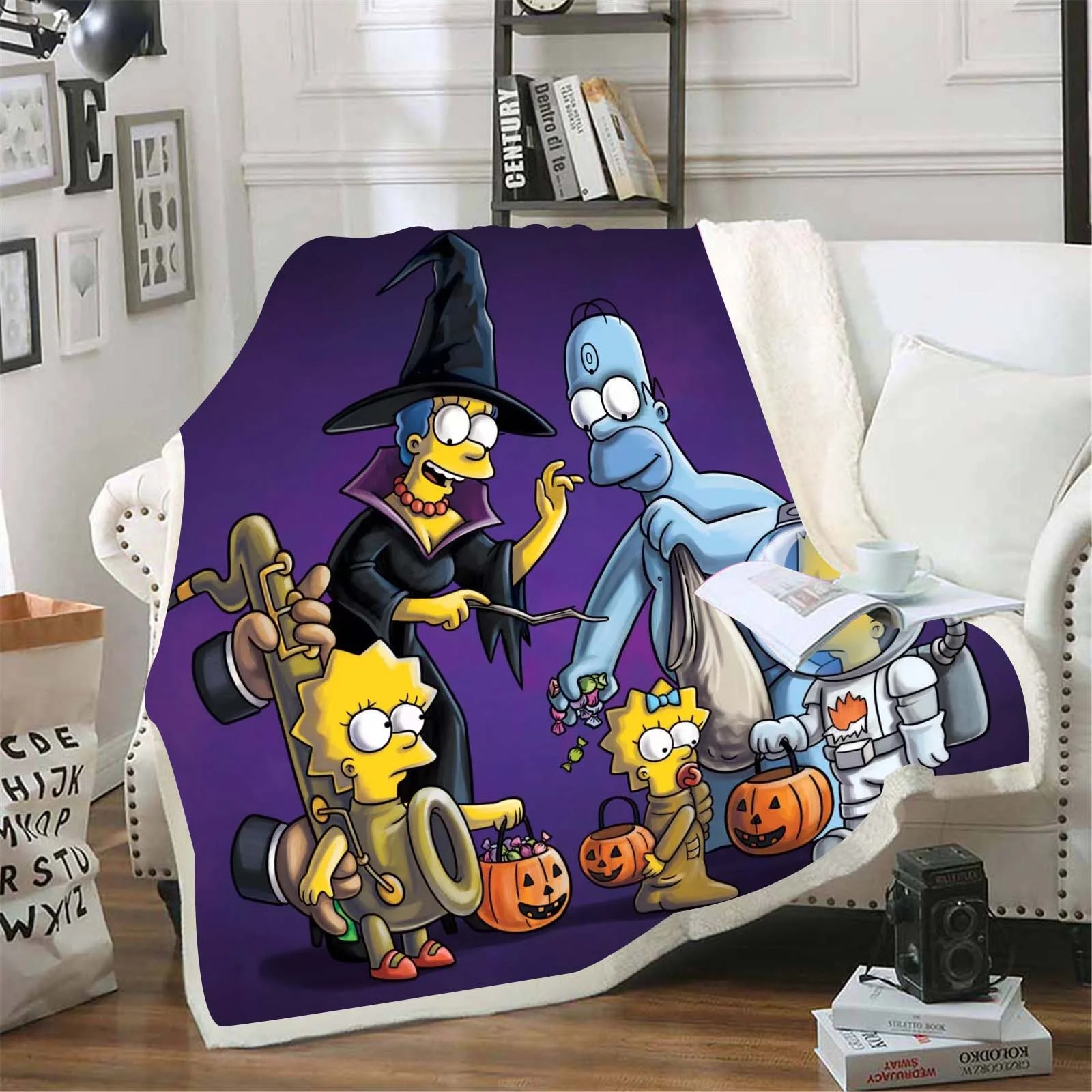 Пушистые одеяла из микрофибры для путешествий самолета