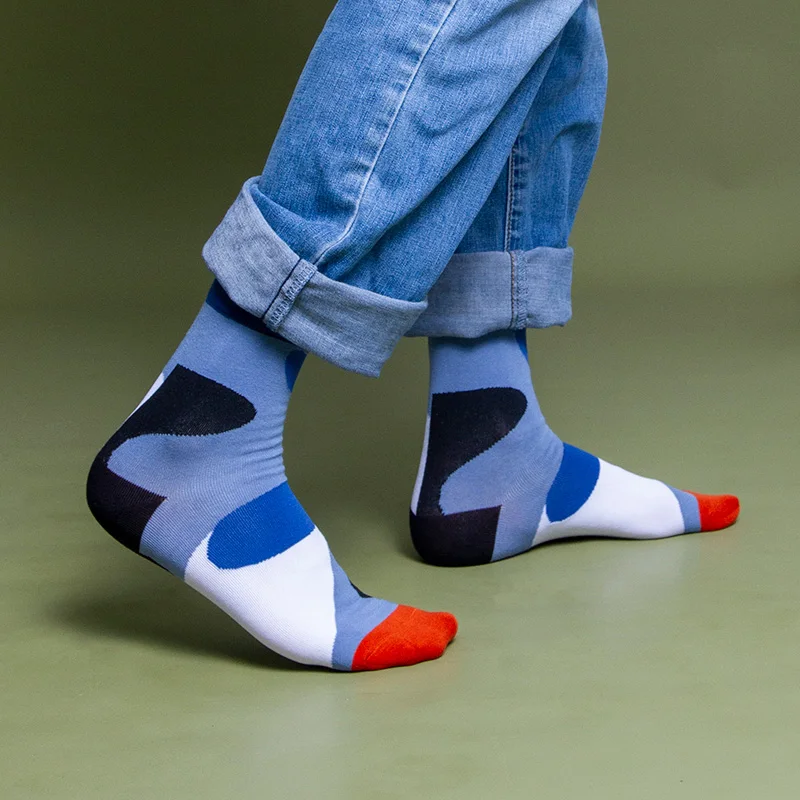 Fashion bicycle socks brand bicycle socks men's and women's professional breathable sports socks basketball socks wholesale