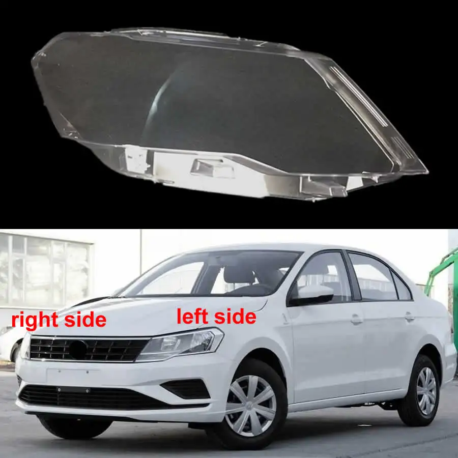 

For Volkswagen VW Jetta 2017 2018 2019 Headlamp Transparent Mask Cover Headlight Shell Plexiglass Replace Original Lens