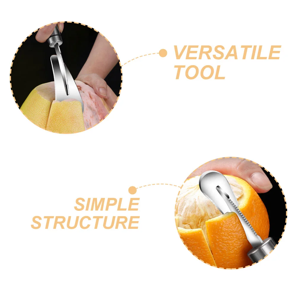 2 шт. основная открывалка для помelo из нержавеющей стали овощечистка апельсинов