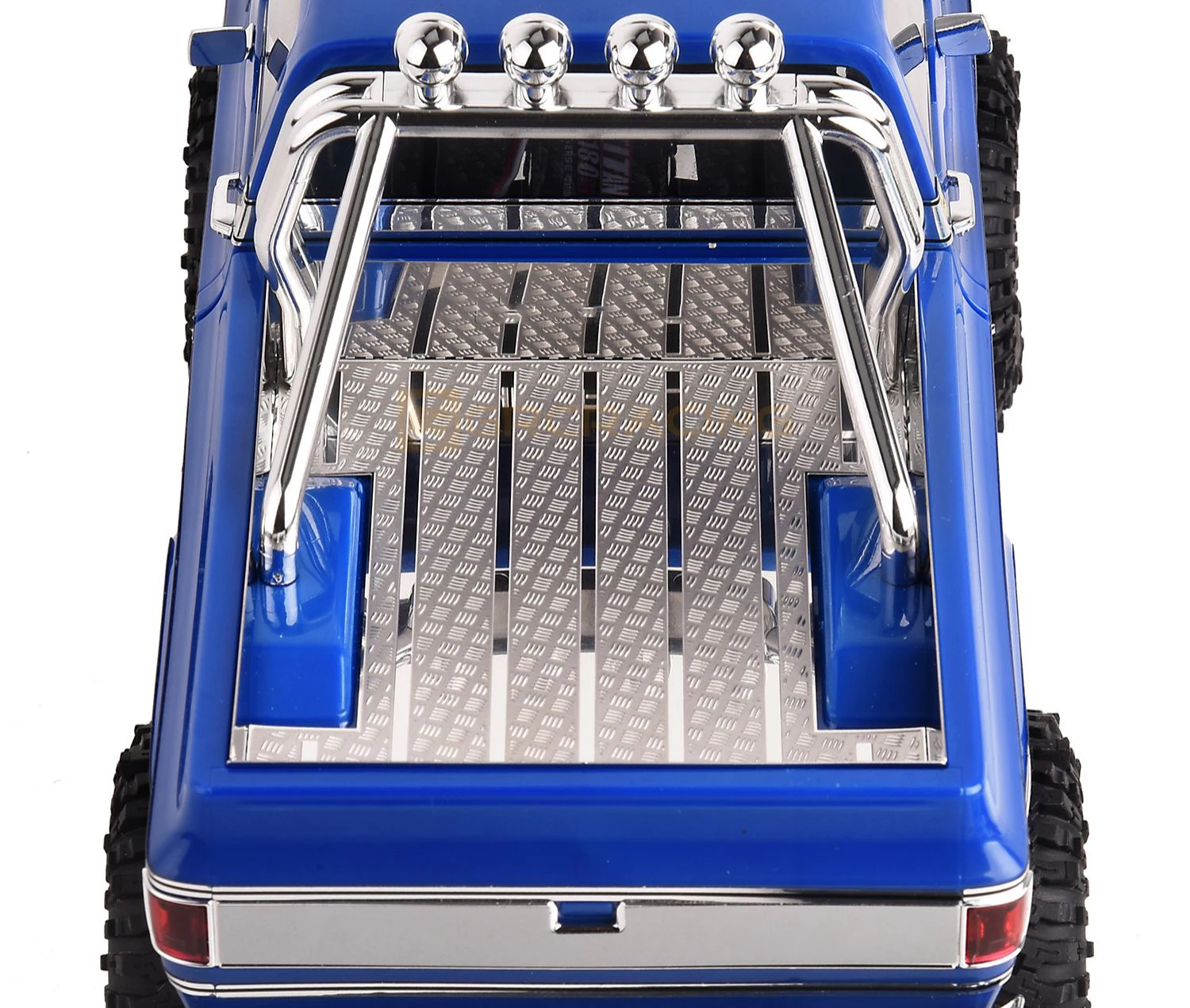 Металлический грузовой ящик из нержавеющей стали декоративная деталь для 1/18 RC