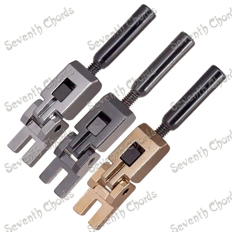 

A Set of 6 Pcs Tremolo Guitar Bridge Locked String Saddles For Electric Guitar Parts Accessories 3Colors Can Be Choosed