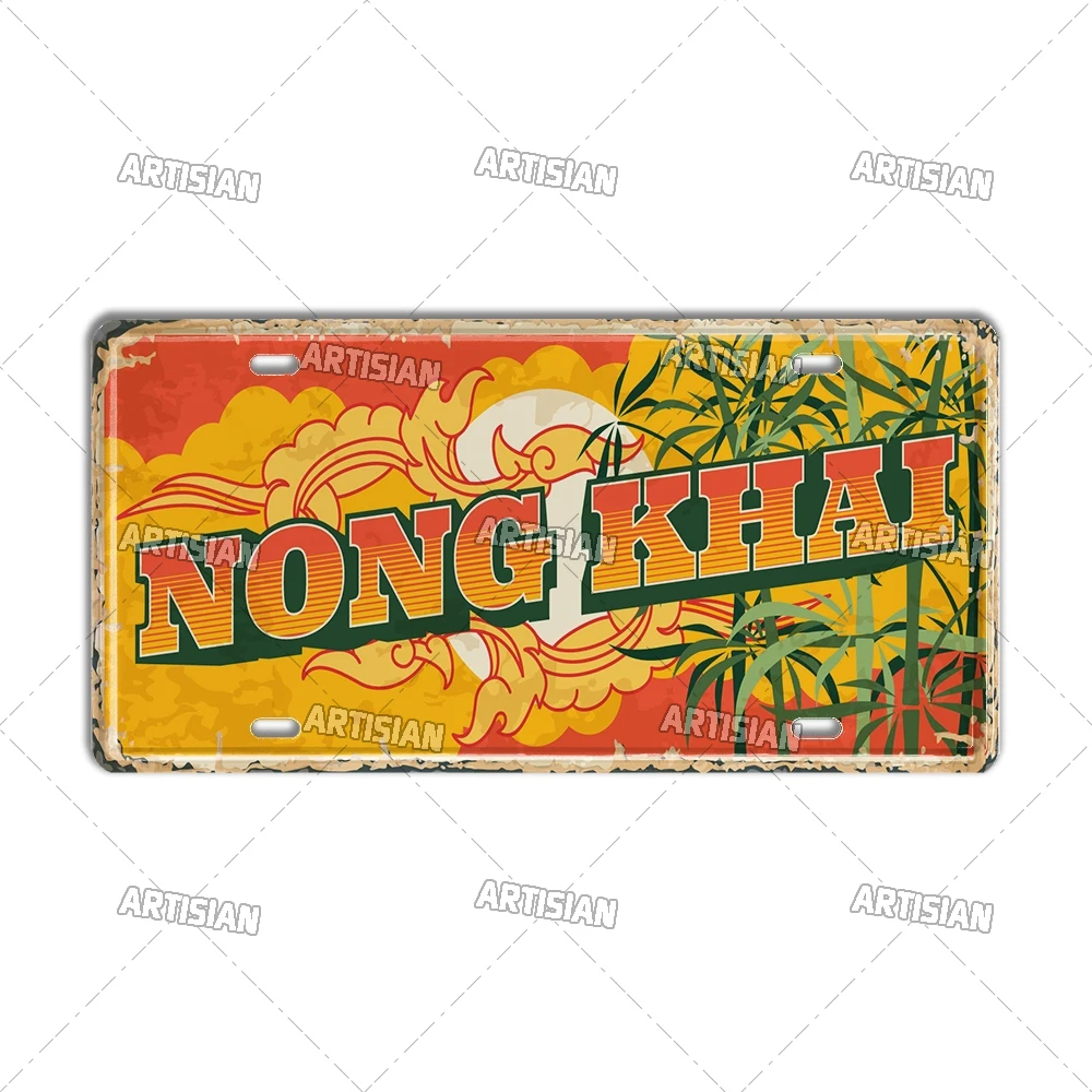 

Металлический знак "Таиландская достопримечательность"