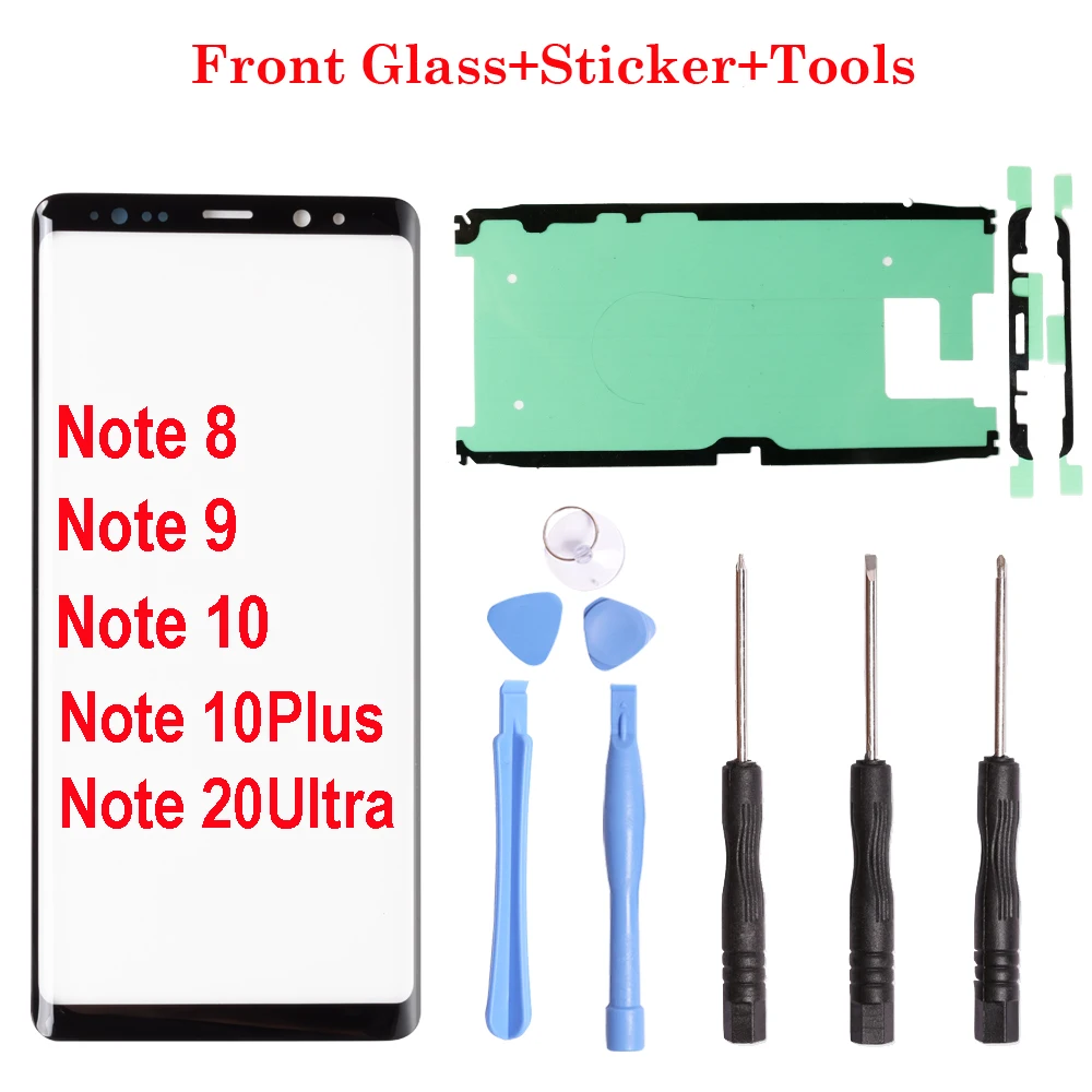 1 комплект передняя внешняя Сенсорная панель стеклянная линза запасные части для