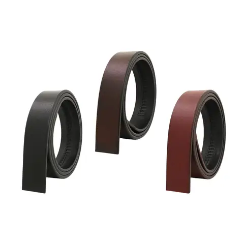 Премиум кожаный ремень без пряжки  No Scratch No Buckle Belt