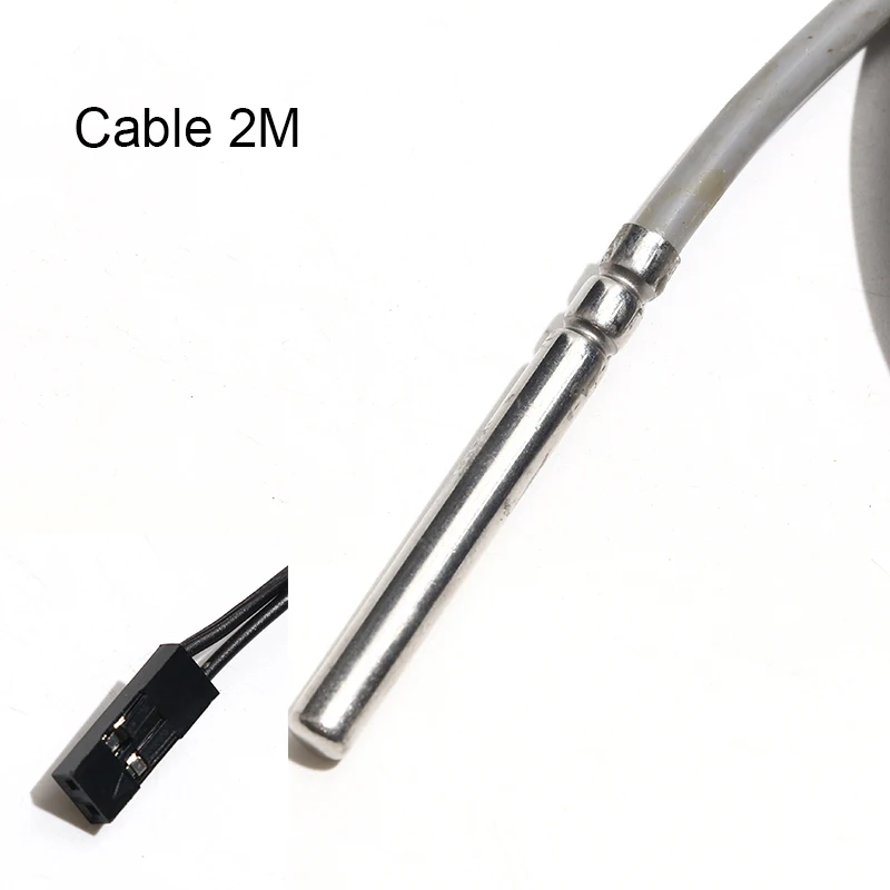 1 шт. NTC B3950 10K 4x30 мм двойной гусеничный роликовый водонепроницаемый датчик температуры силиконовый провод термостойкость 200 градусов