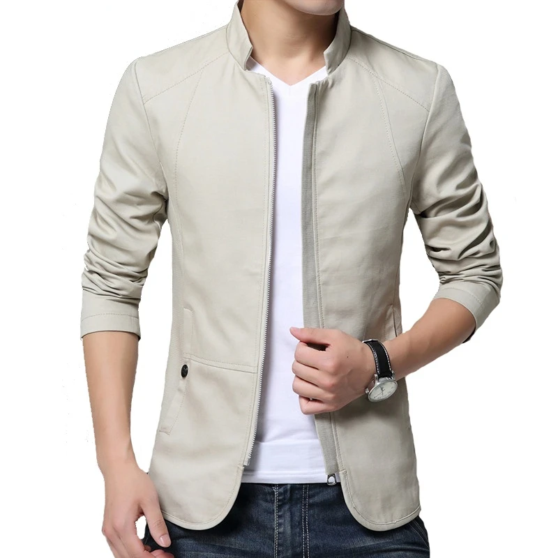 

2023 Spring Mens Jackets Fashion Mens Cotton Slim Windbreaker Jackets Coats Man Anorak Streetwear Hip Hop Bomber Jackets 5XL