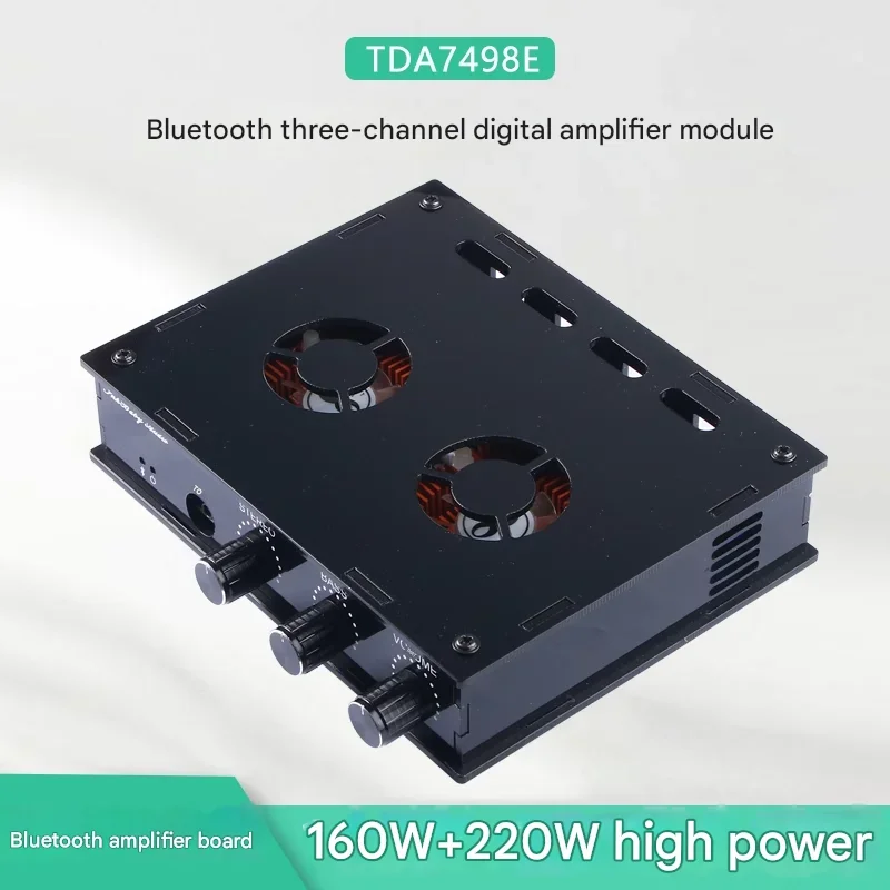 TDA7498ETR Супер Bluetooth цифровой усилитель мощности плата 160 Вт * 2 двухканальный