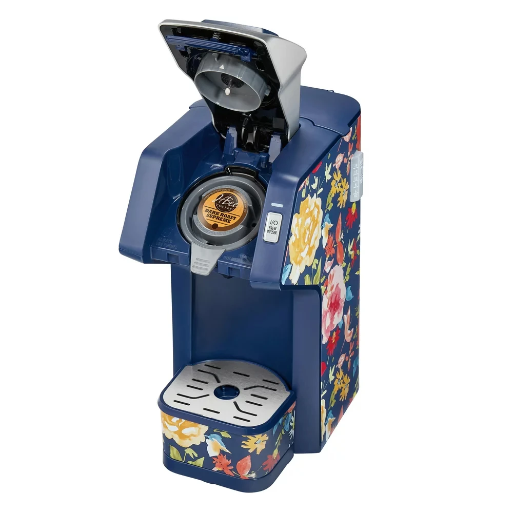 

Woman FlexBrew Single-Serve Coffee Maker, Blue Fiona Floral, Model 49932